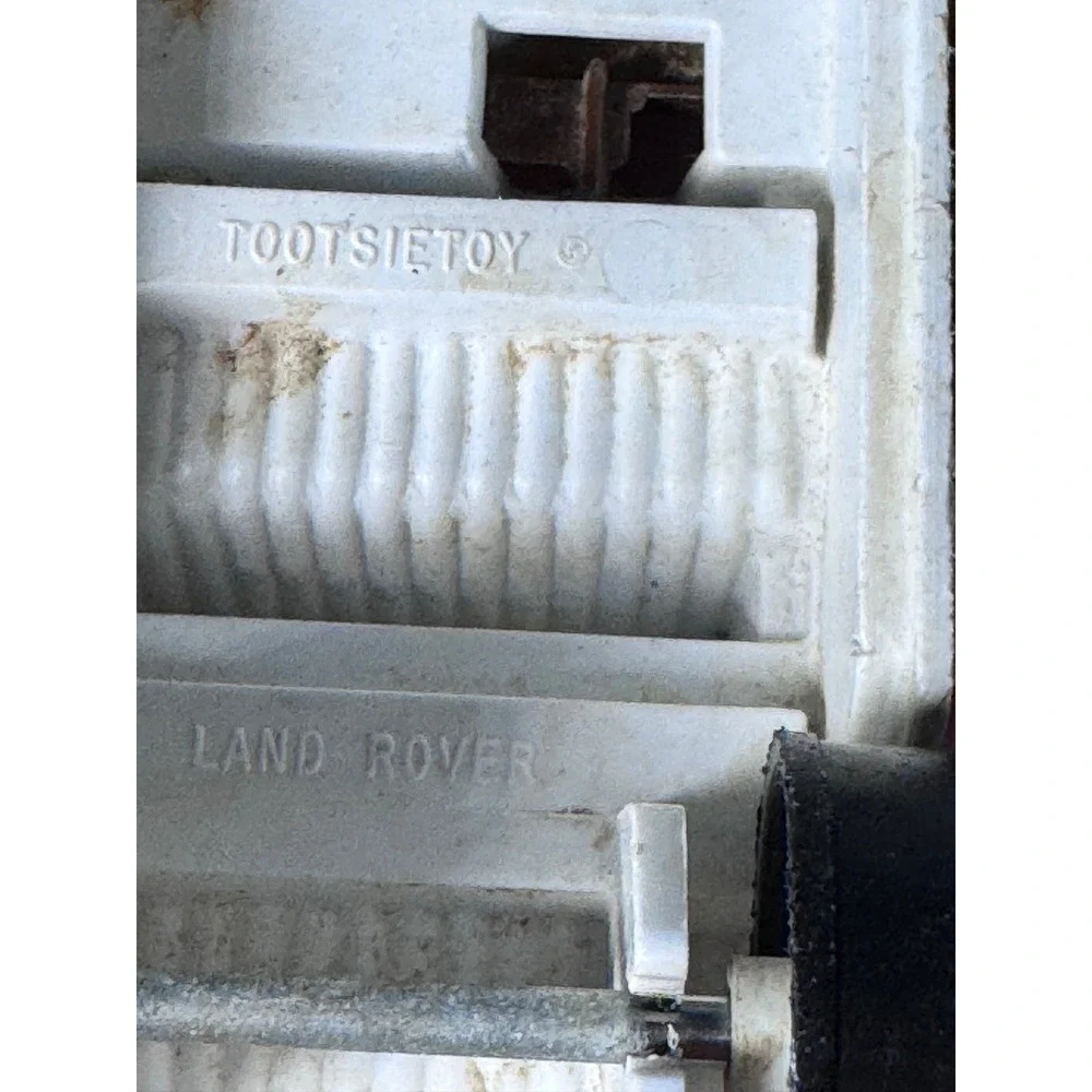 Vintage Tootsietoy Land Rover and Camper Truck Diecast Set Brown Strombecker USA